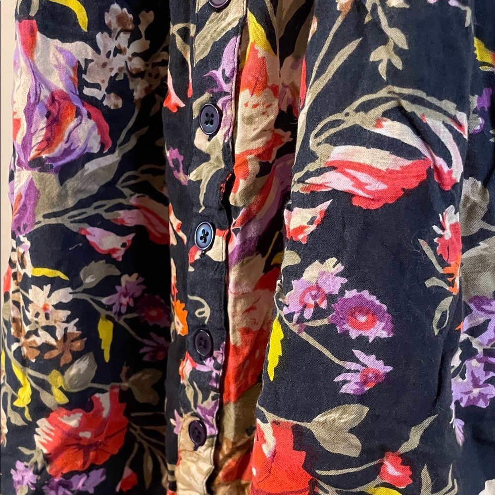 Band of Gypsies Spaghetti Strap Floral Dress with Waist detail - Picture 6 of 9